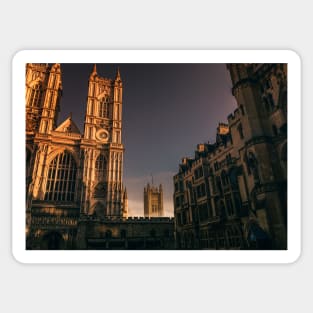 Westminster Abbey (Sunset) - London Sticker